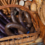 Traditional Polish Kielbasa Served with Sides