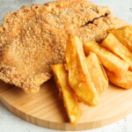 Hellmanns-Parmesan-Crusted-Chicken-Served-on-Plate