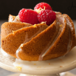 A beautifully decorated Nothing Bundt Cake