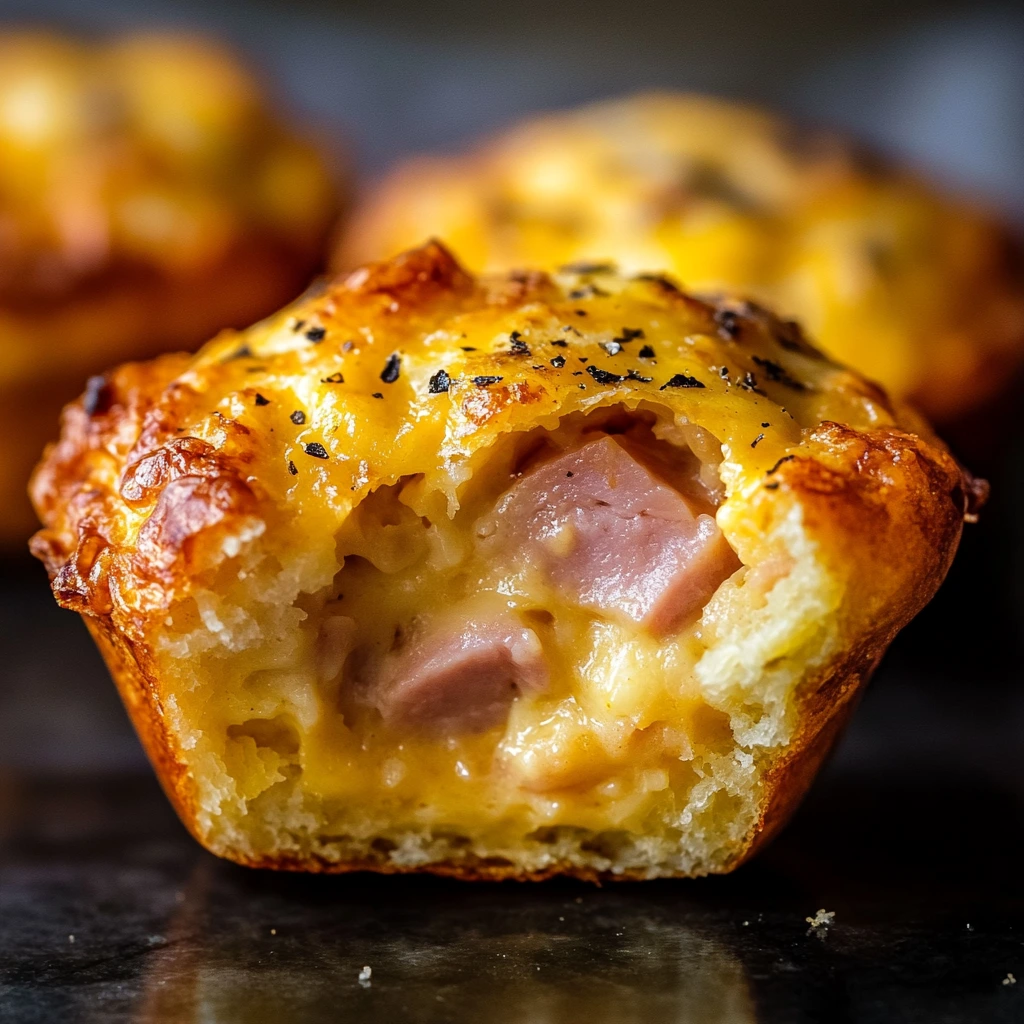 Ham & Cheese Omelette Muffins 3
