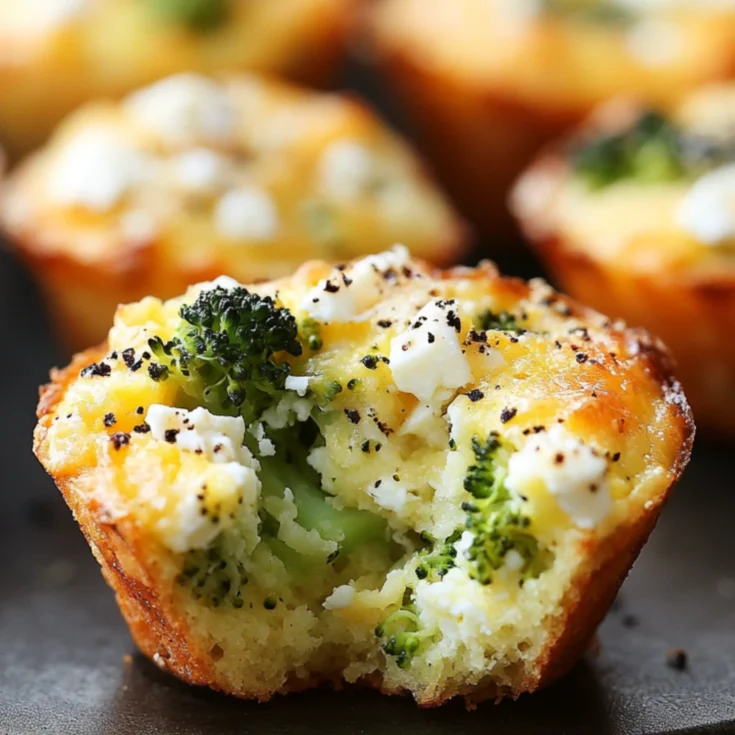 Mini Broccoli & Feta Egg Muffins 1