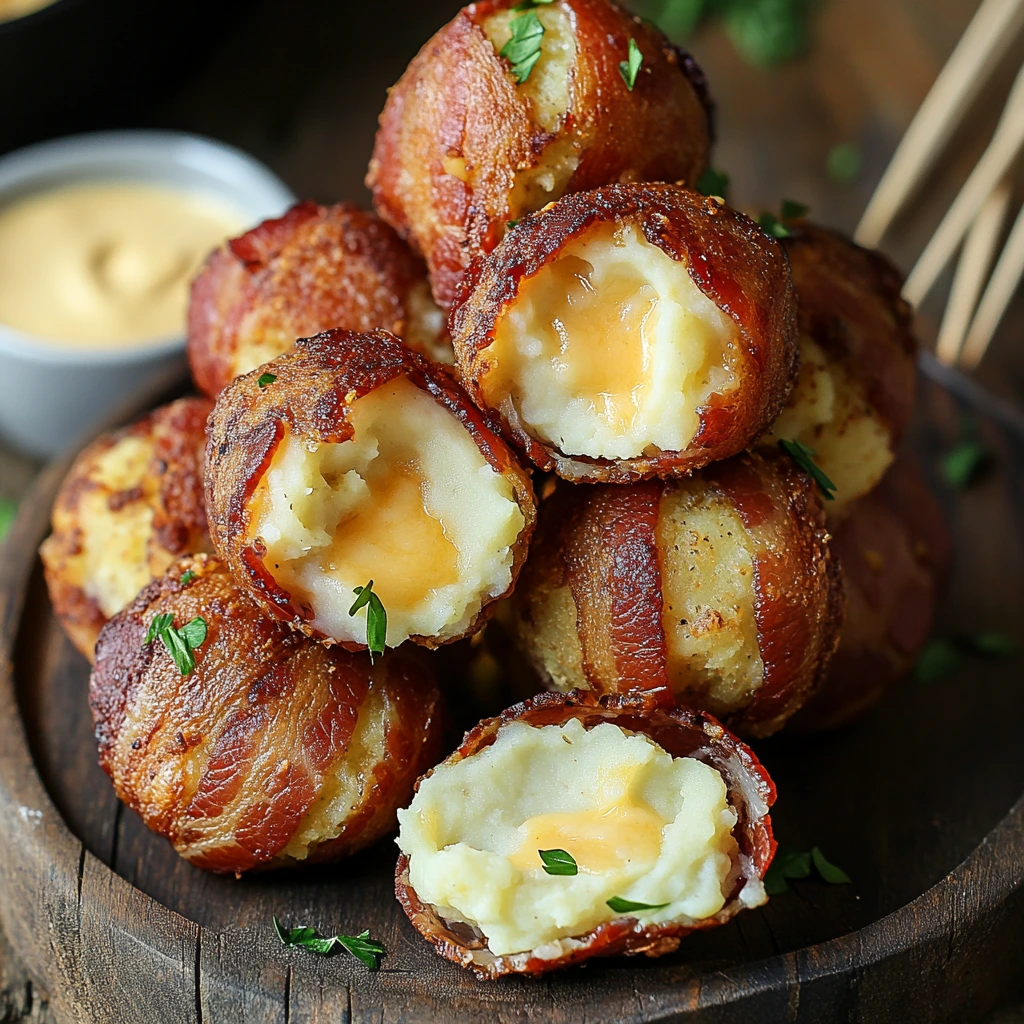 Mashed Potato Bacon Bombs 2