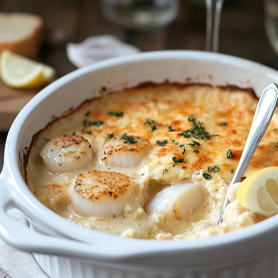 Scallop & Cod Creamy Bisque Bake 3