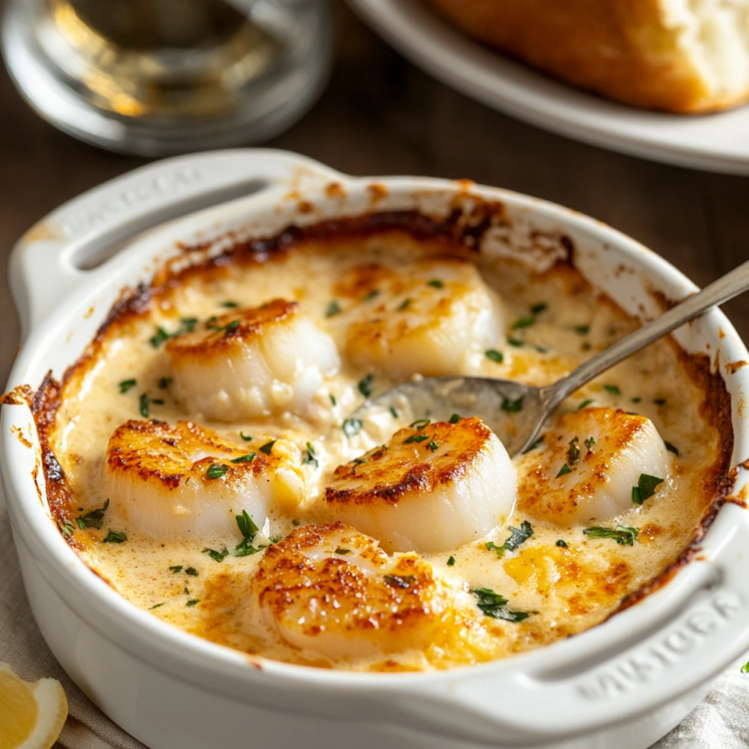 Scallop & Cod Creamy Bisque Bake 2