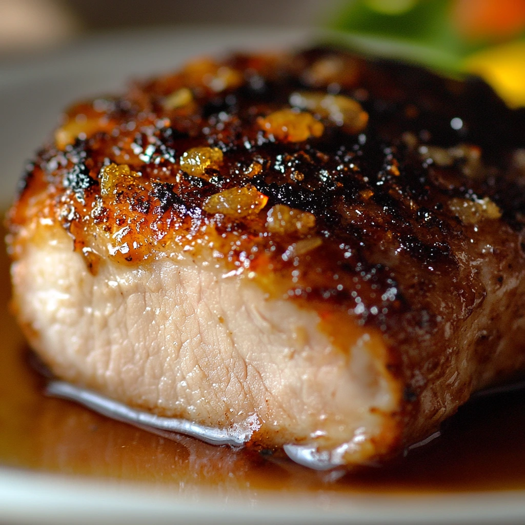 Brown Sugar Crusted Pork Roast Medallion 2