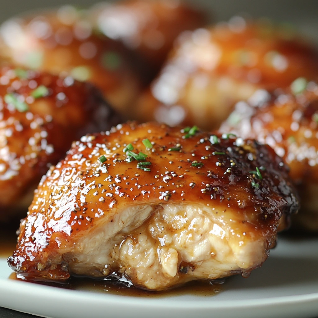 Brown Sugar Dijon Chicken Thighs 3