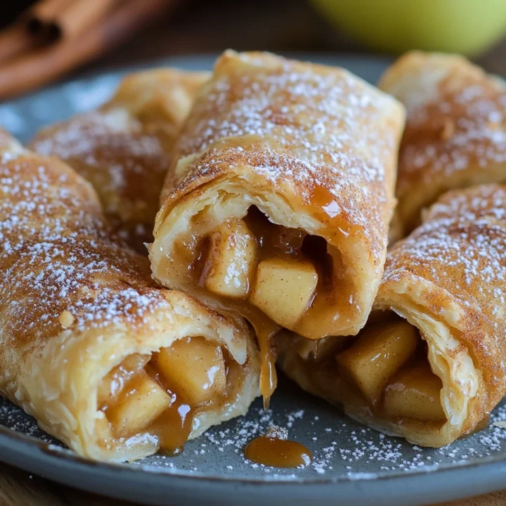Caramel Apple Pie Roll-Ups Recipe