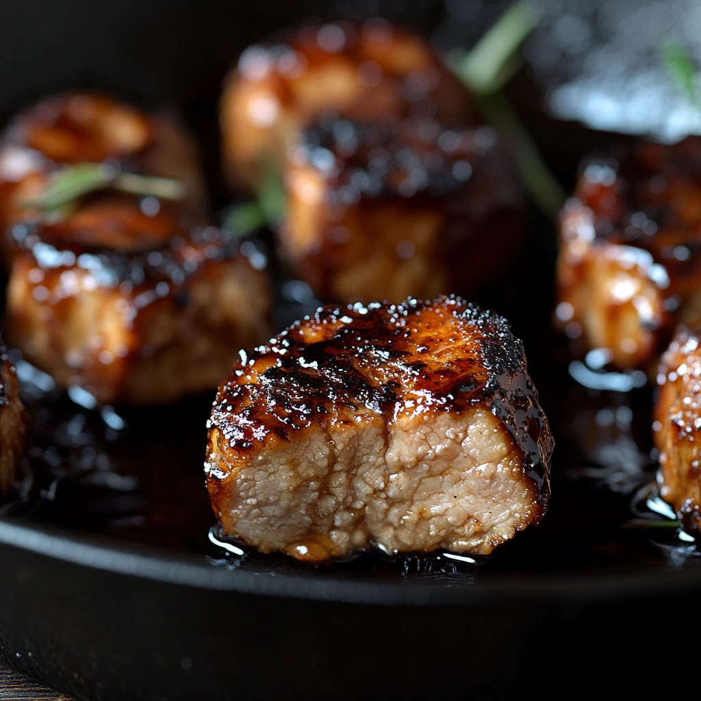 Balsamic Roasted Pork Skillet Nuggets 3
