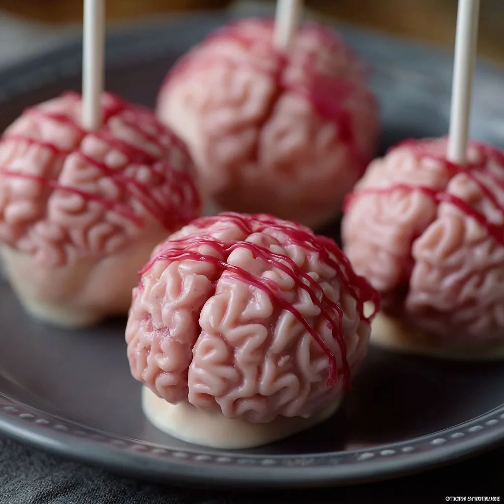 Cake Pop Brains – Spooky & Sweet Halloween Treats 2