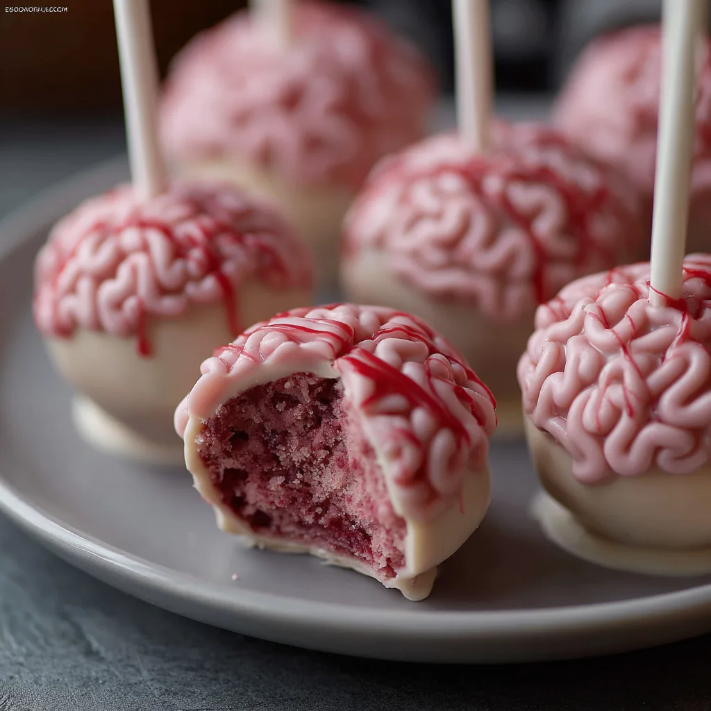 Cake Pop Brains – Spooky & Sweet Halloween Treats 4