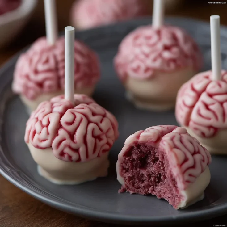Cake Pop Brains – Spooky & Sweet Halloween Treats 1