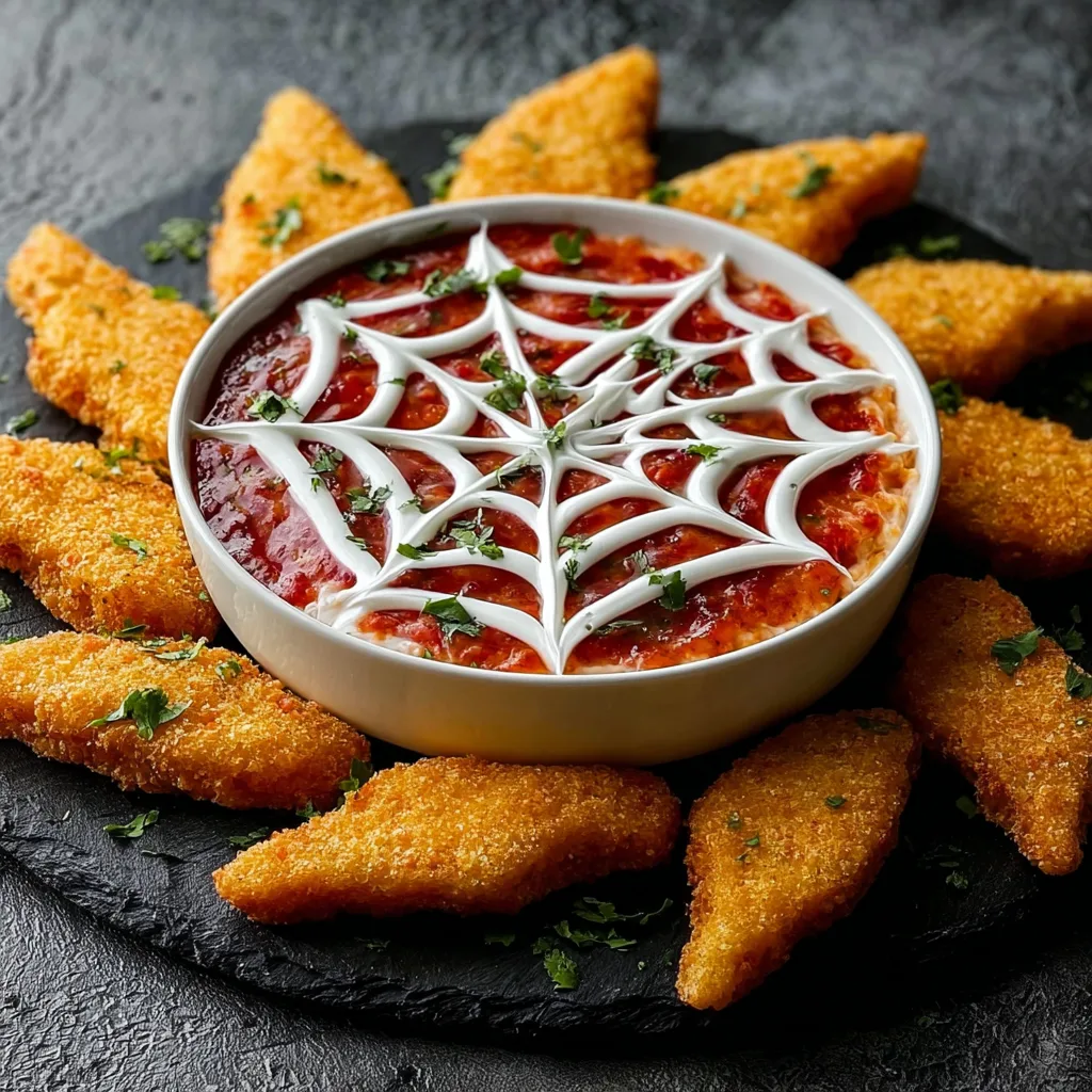 Cobweb Dip for Halloween – Spooky, Creamy & Easy Party Snack 2