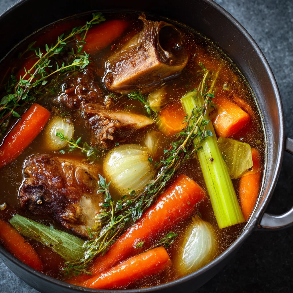 Comforting Beef Broth – Rich, Homemade, and Nourishing 3