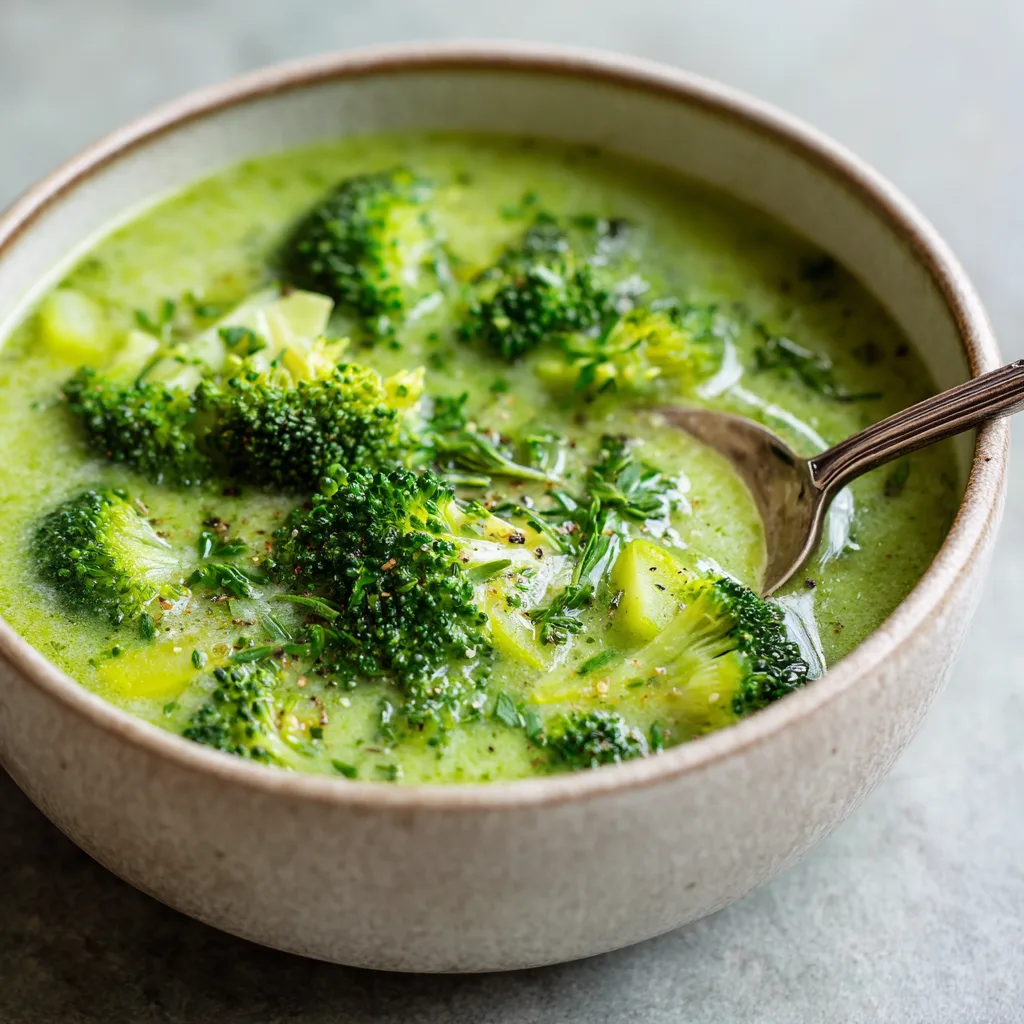 Comforting Broccoli Detox Soup – Nourishing, Low Carb & Easy to Make 4