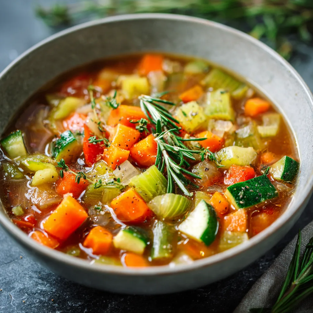 Slow Cooker Vegetable Feel-Better Soup – Healthy, Nourishing & Easy 4