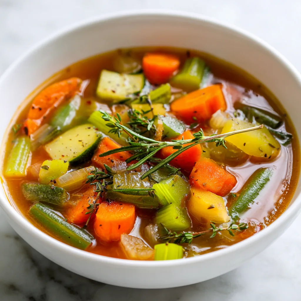 Comforting Slow Cooker Veggie Soup! 2