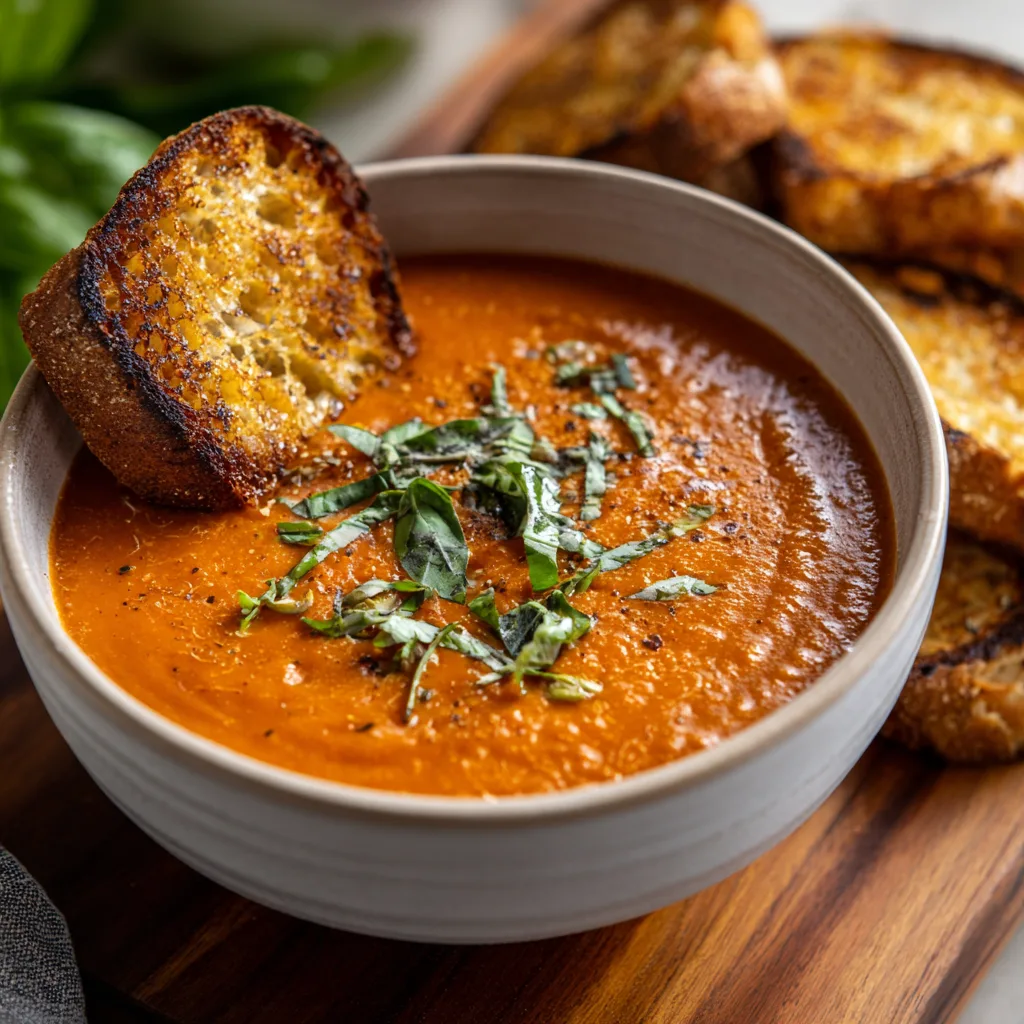 Comforting Tomato Bisque – Creamy, Cozy, and Easy to Make 4