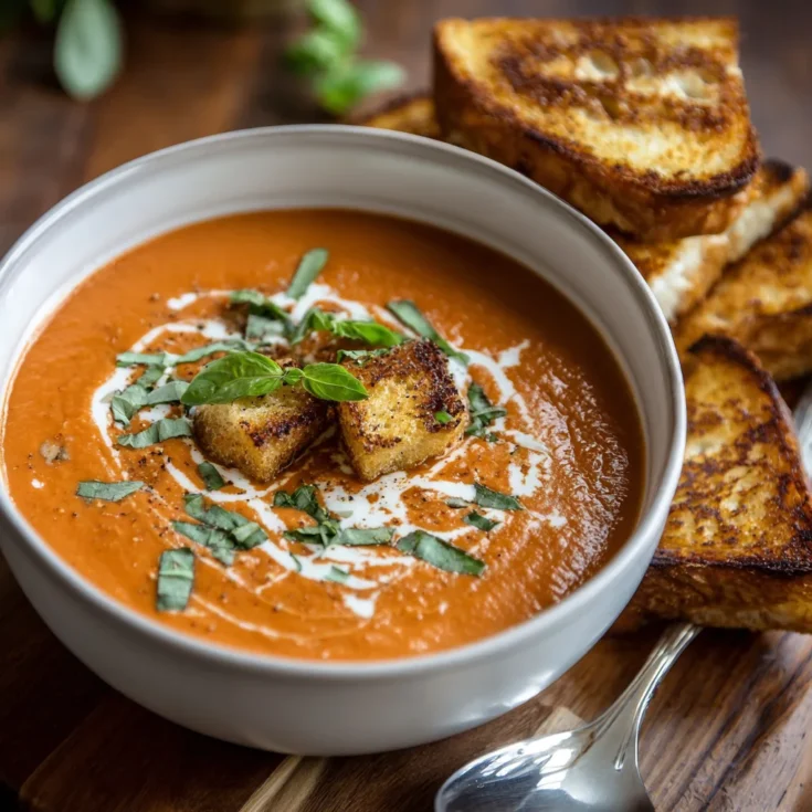 Comforting Tomato Bisque – Creamy, Cozy, and Easy to Make 1
