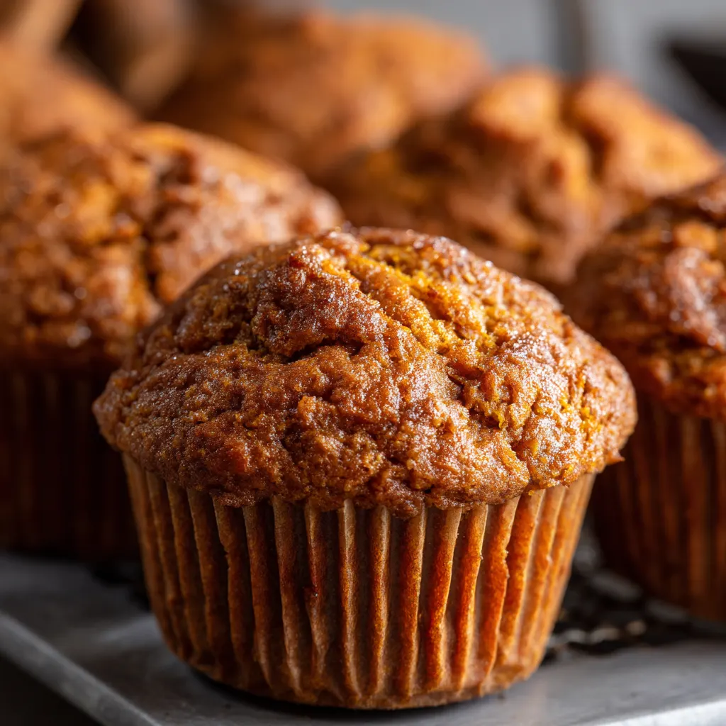 Cozy Baked Spiced Pumpkin Muffins! 4