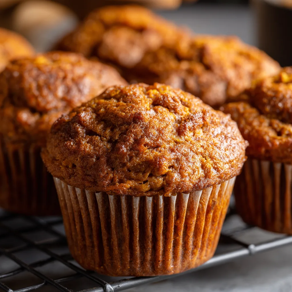 Cozy Baked Spiced Pumpkin Muffins! 3