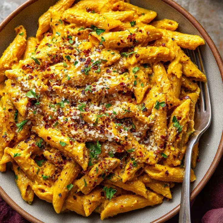 Cozy Creamy Pumpkin Pasta – Rich, Comforting Fall Dinner Recipe 1