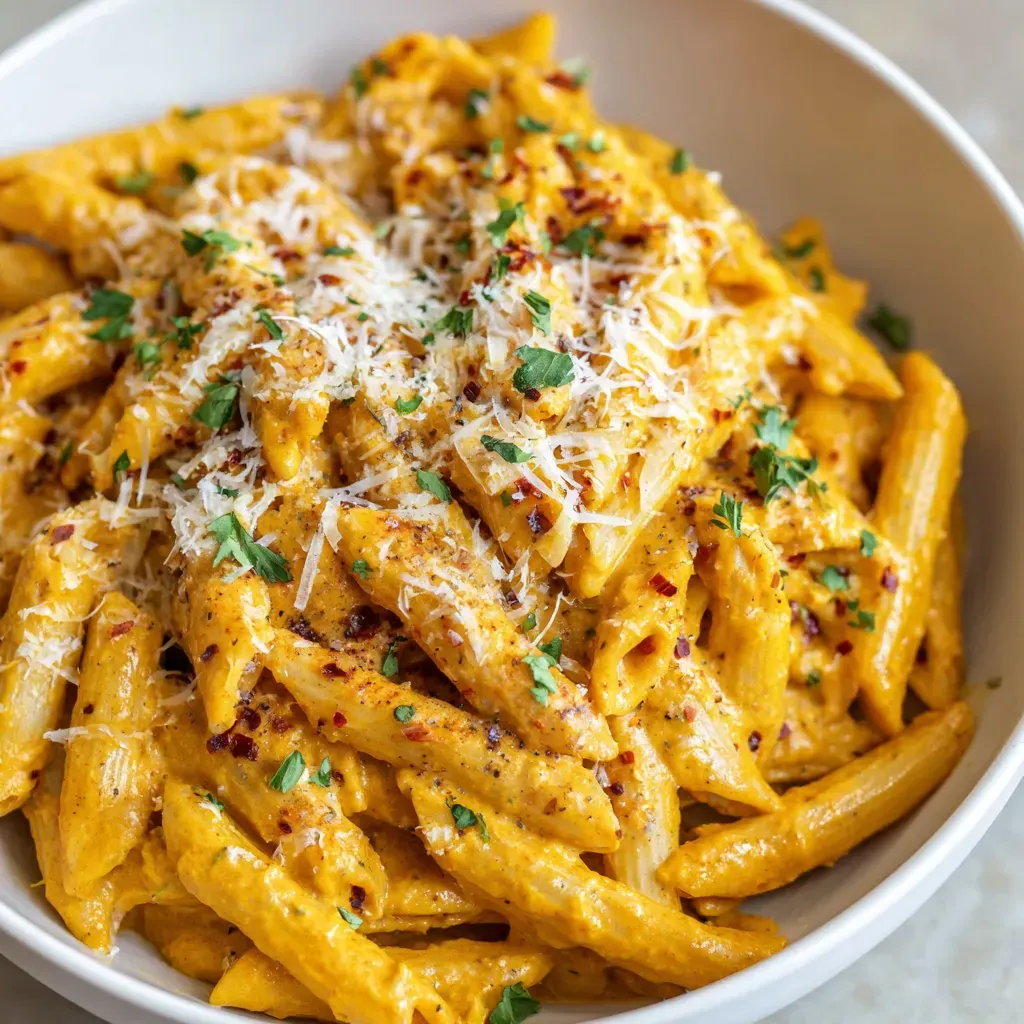 Cozy Creamy Pumpkin Pasta – Rich, Comforting Fall Dinner Recipe 2
