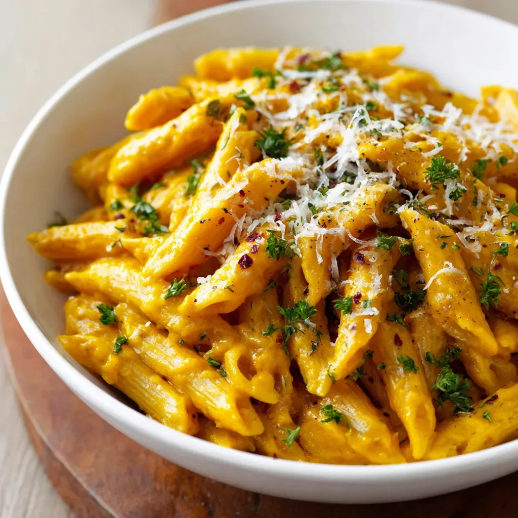 Cozy Creamy Pumpkin Pasta – Rich, Comforting Fall Dinner Recipe 3