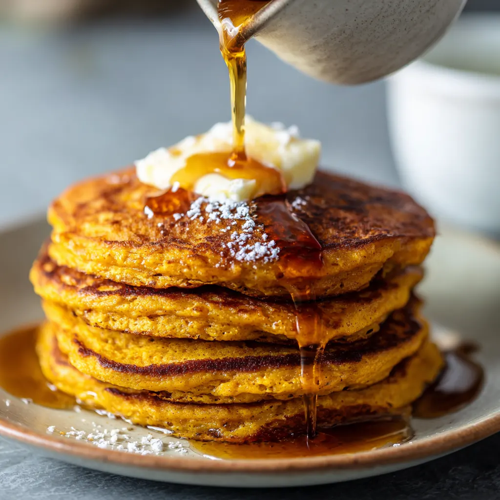 Cozy Easy Pumpkin Pancakes – Fluffy, Spiced, and Perfect for Fall 4