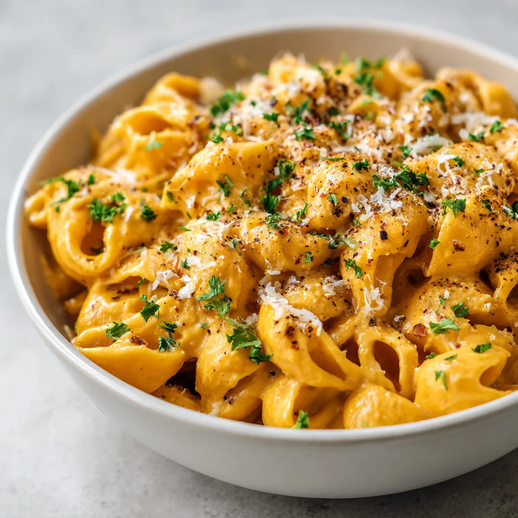 Creamy Pumpkin Pasta Even Kids Love! 4