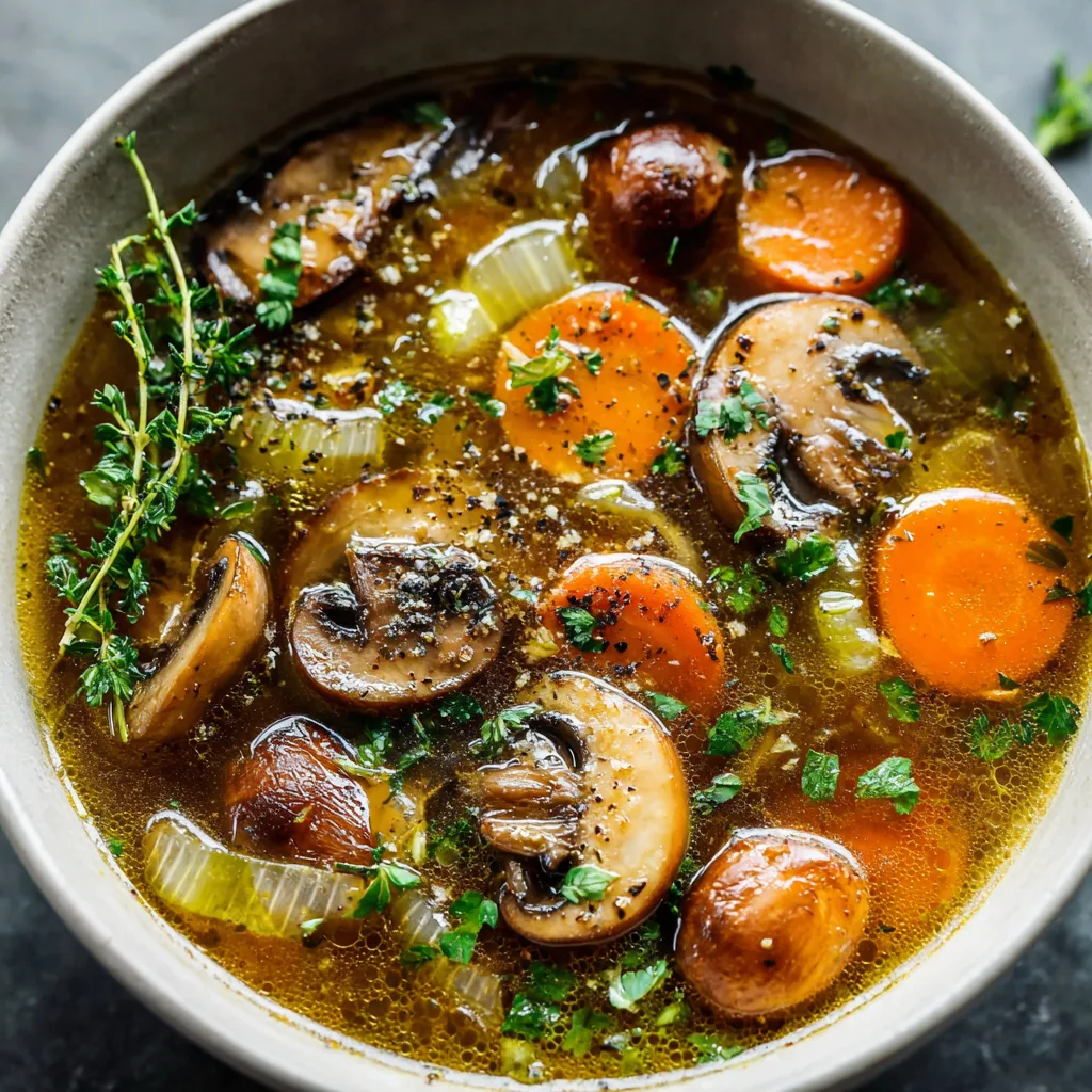 Crockpot Mushroom Feel-Better Soup – Comforting, Immune-Boosting Slow Cooker Recipe 2