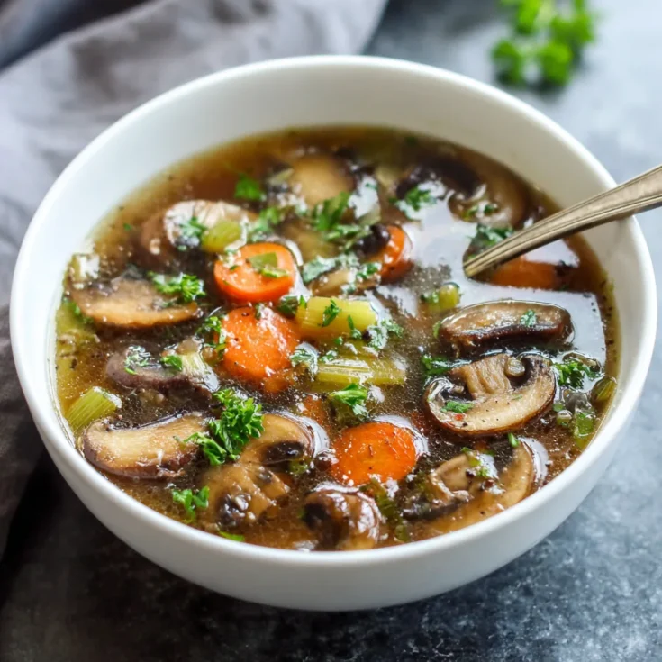 Crockpot Mushroom Feel-Better Soup – Comforting, Immune-Boosting Slow Cooker Recipe 1
