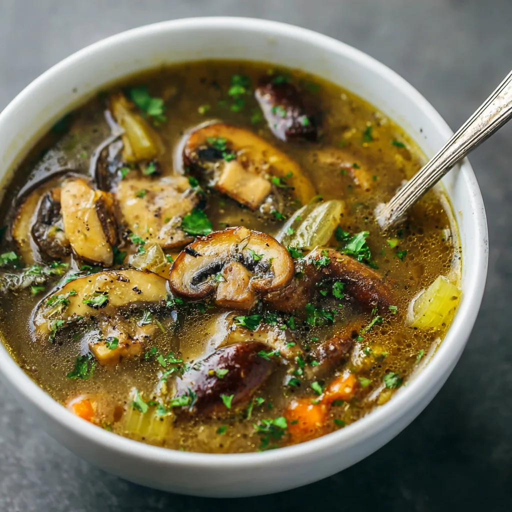 Crockpot Mushroom Feel-Better Soup – Comforting, Immune-Boosting Slow Cooker Recipe 4