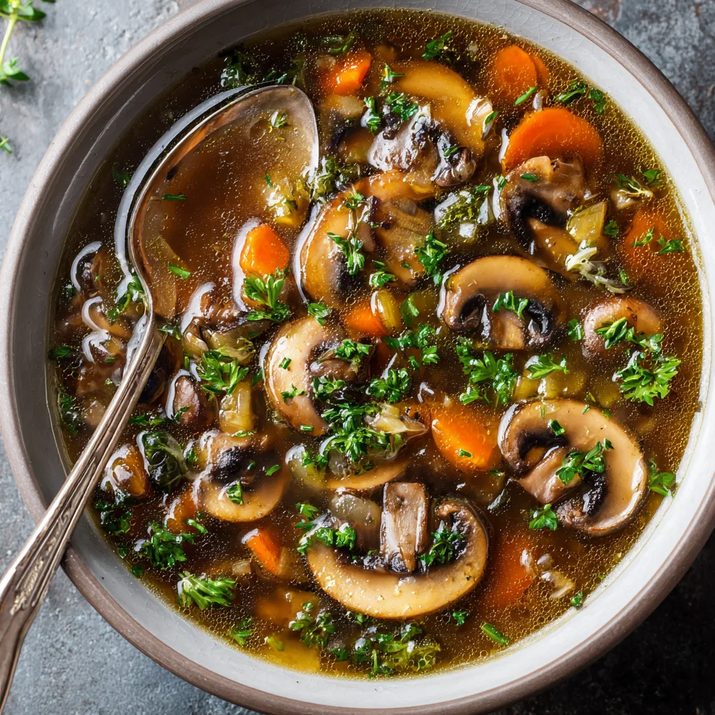 Crockpot Mushroom Feel-Better Soup – Comforting, Immune-Boosting Slow Cooker Recipe 3