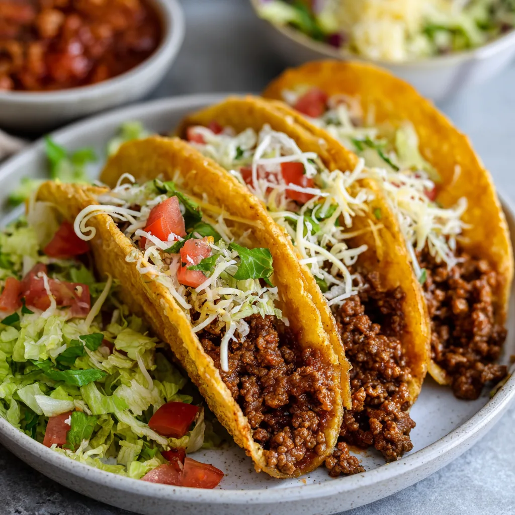 Delicious Easy Crockpot Ground Beef Tacos! 2