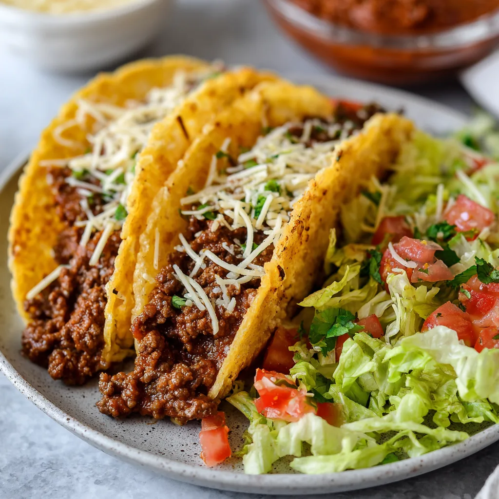 Delicious Easy Crockpot Ground Beef Tacos! 4