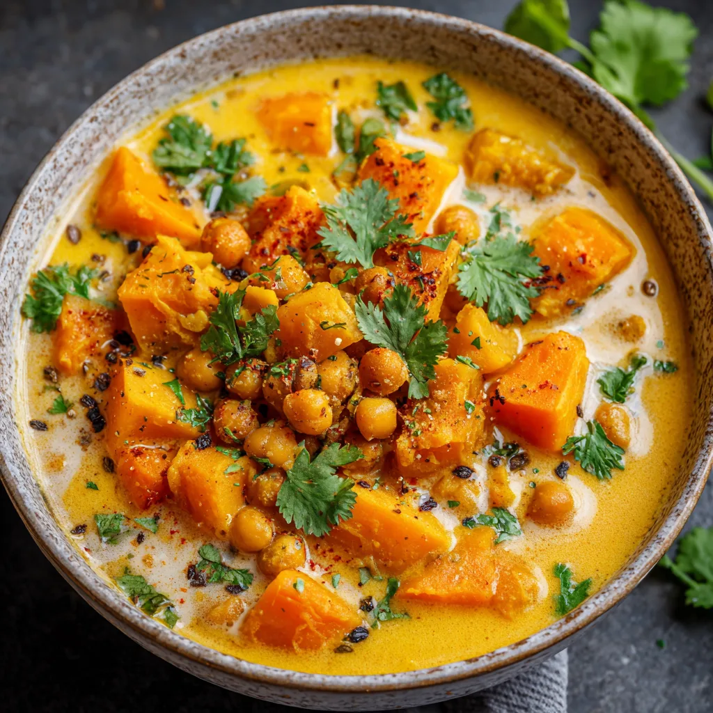 Delicious Quick Vegan Pumpkin Curry! 2