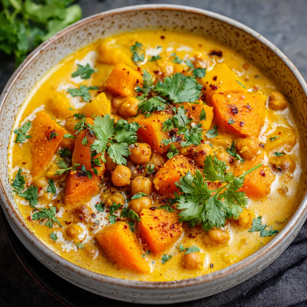 Delicious Quick Vegan Pumpkin Curry! 3