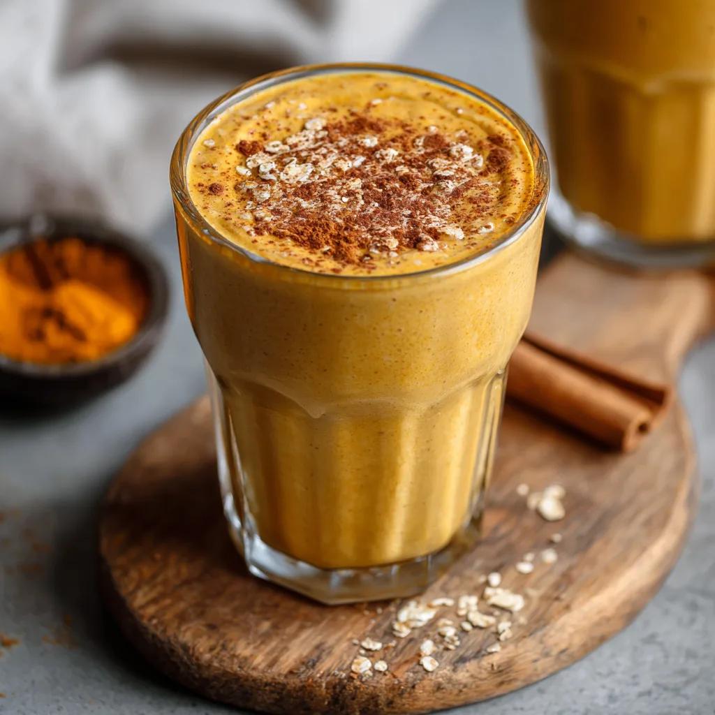 Delicious Vegan Pumpkin Smoothie! 3