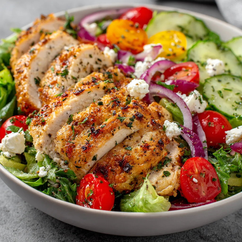 Easy Baked Chicken Breast Salad – Quick, Healthy & Flavorful 2