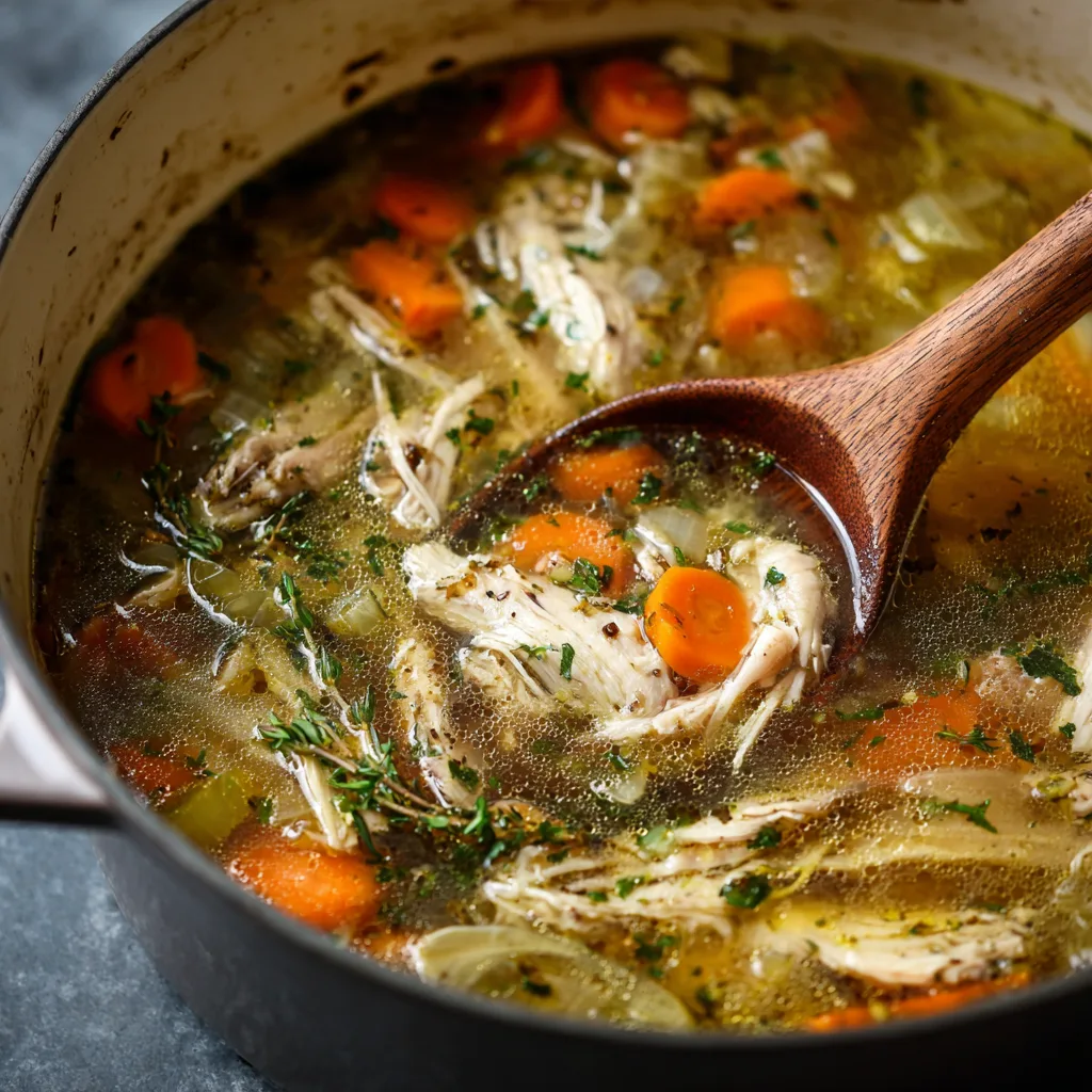 Easy Chicken Broth – Homemade, Healthy, and Full of Flavor 2