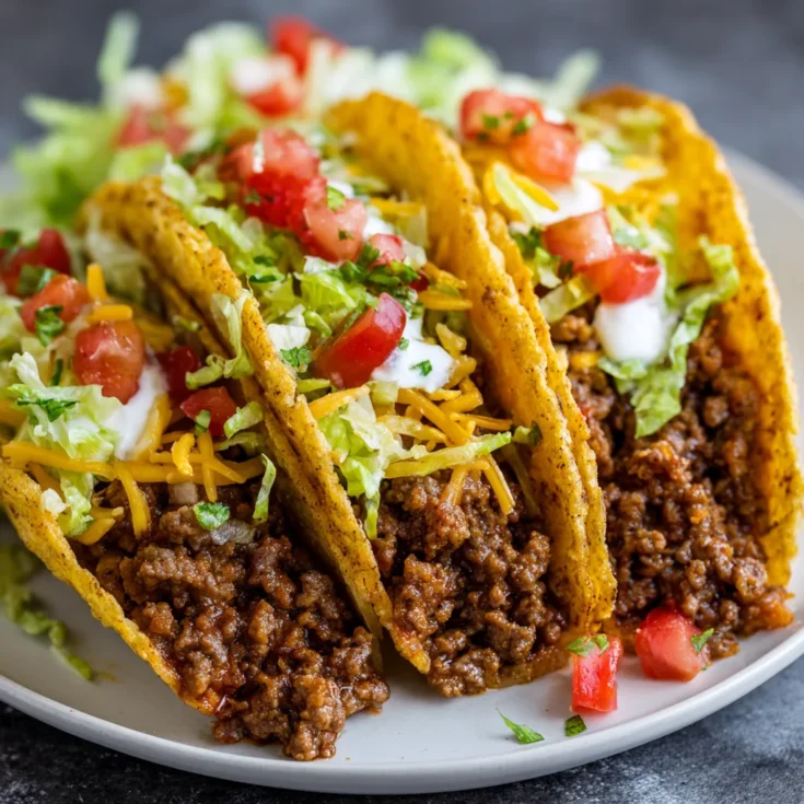 Easy Crockpot Ground Beef Tacos – Simple & Flavorful Slow Cooker Recipe 1