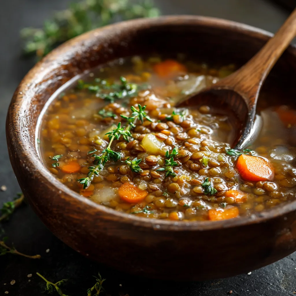 Easy Lentil Broth – Nutritious, Flavorful & Plant-Based 4