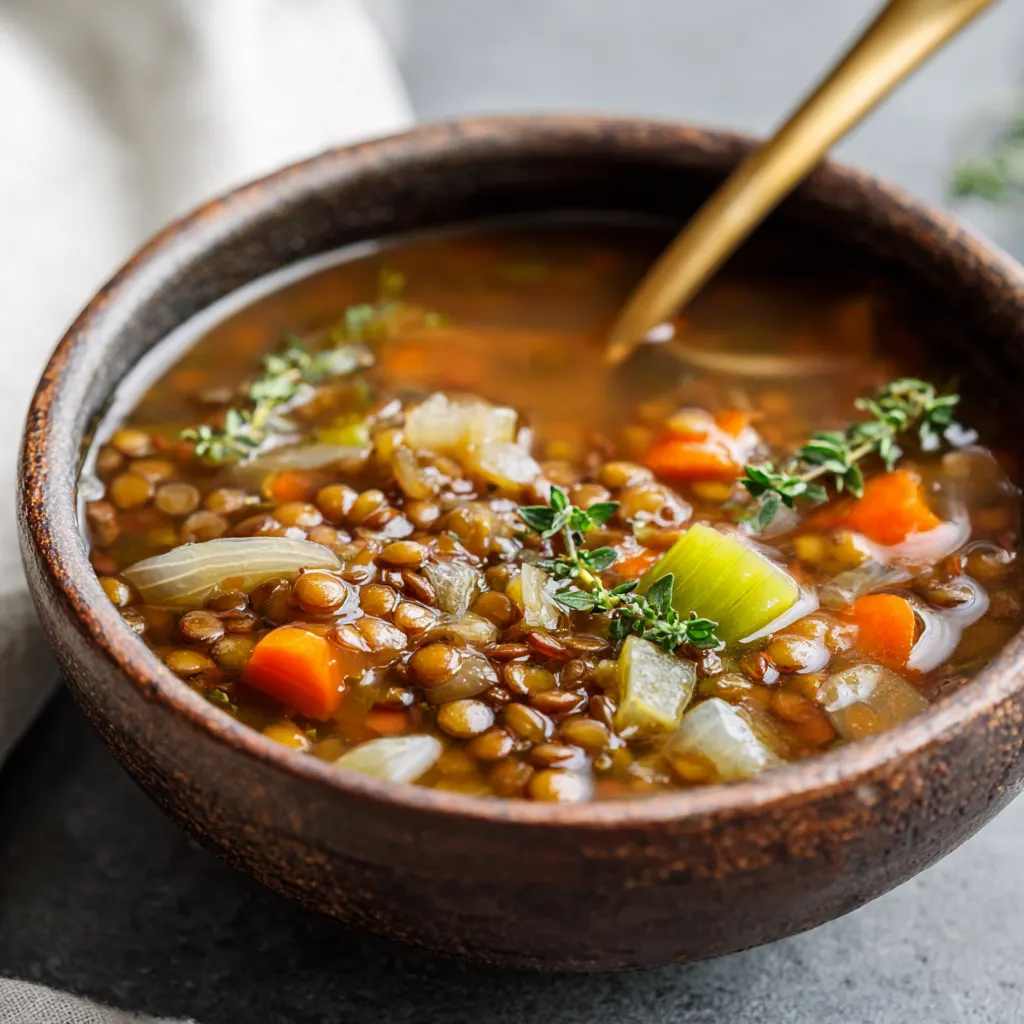 Easy Lentil Broth – Nutritious, Flavorful & Plant-Based 2