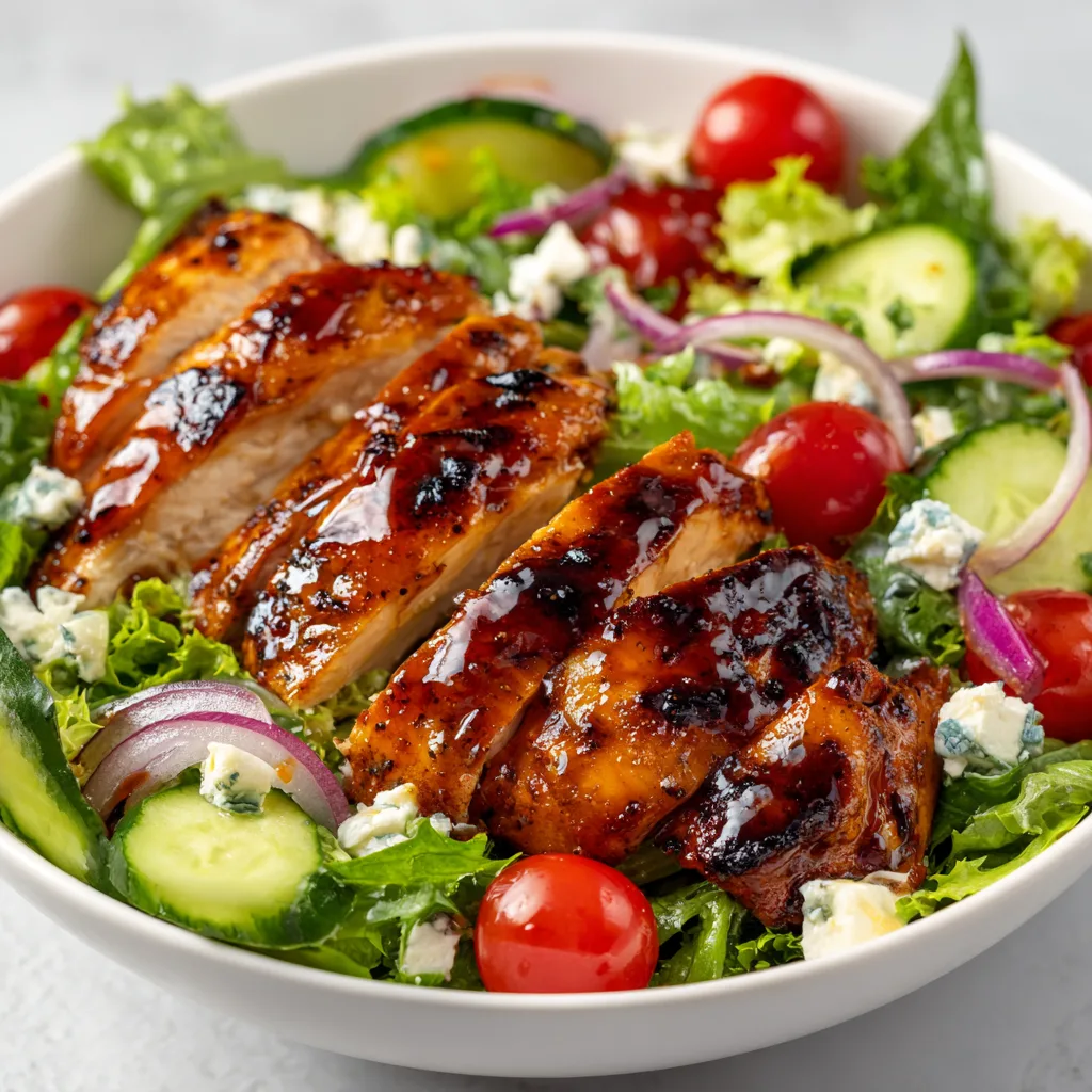 Family-Friendly Glazed Chicken Breast Salad – Sweet and Savory Dinner Favorite 2
