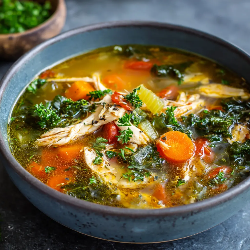 Family-Friendly Low Carb Chicken Soup – Healthy, Cozy & Easy 3