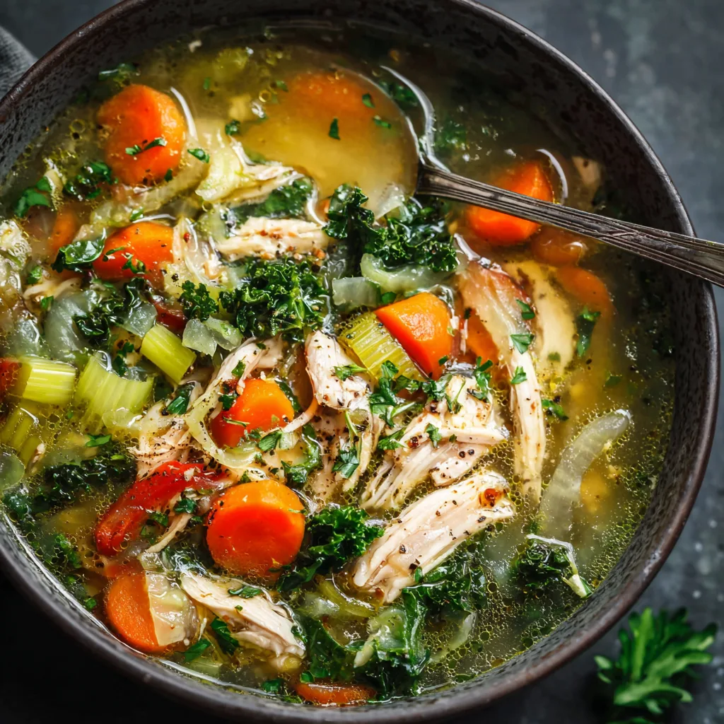 Family-Friendly Low Carb Chicken Soup – Healthy, Cozy & Easy 2