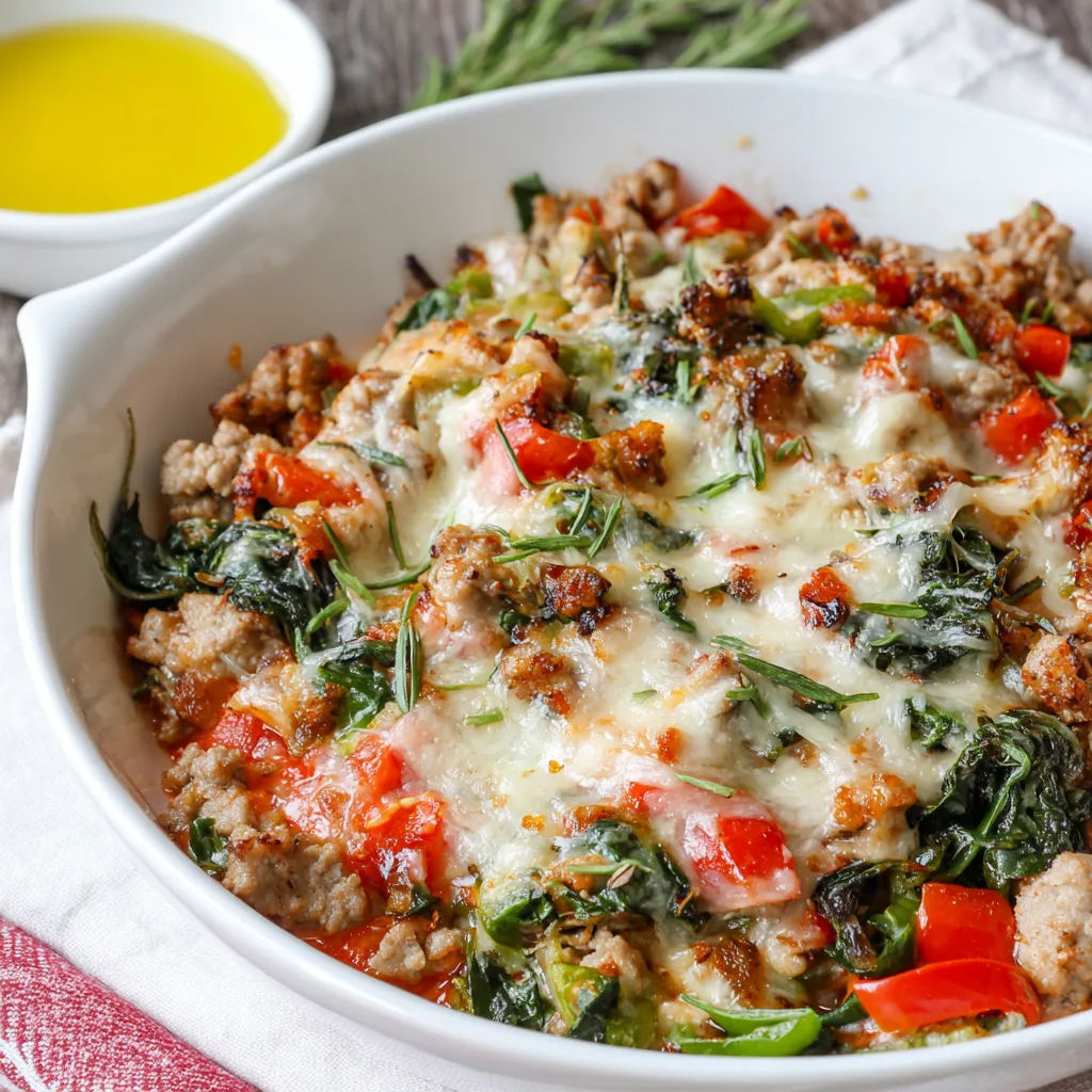 Family-Friendly Low Carb Ground Turkey Bake – Healthy, Easy & Delicious 2