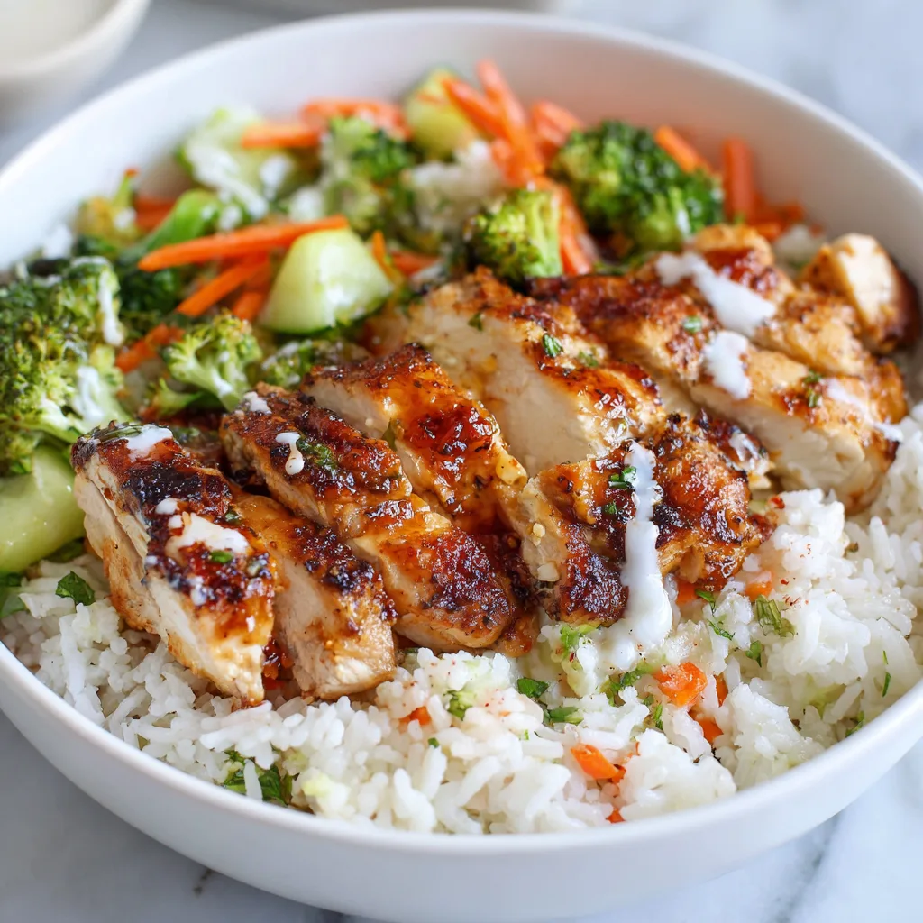 Family-Friendly Pan-Seared Chicken Breast Rice Bowl – Easy Weeknight Dinner 4
