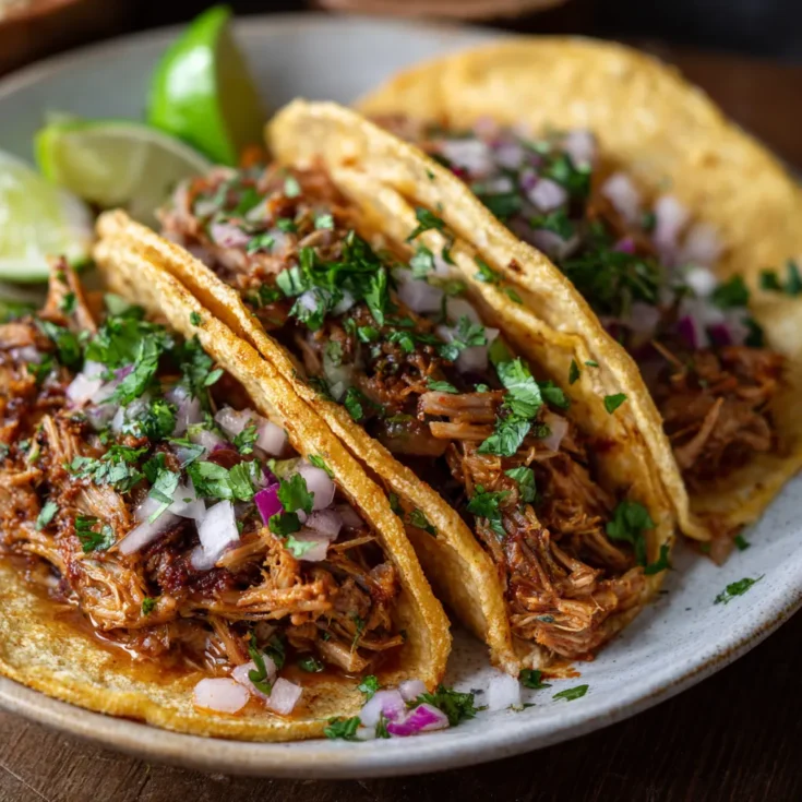 Flavorful Budget Crockpot Pork Tacos! 1