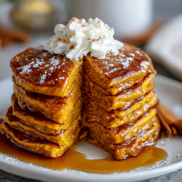No-Bake Sweet Pumpkin Pancakes – Easy, Cozy, and Fall-Inspired 1